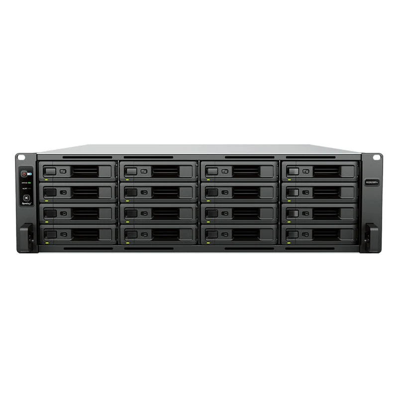 وحدة تخزين شبكية سينولوجي راك ستيشن RS2825RP+ للتركيب في الرف - SATA / ‏16 حجرة / USB / LAN