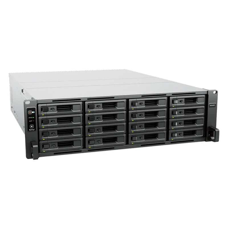 وحدة تخزين شبكية سينولوجي راك ستيشن RS2825RP+ للتركيب في الرف - SATA / ‏16 حجرة / USB / LAN