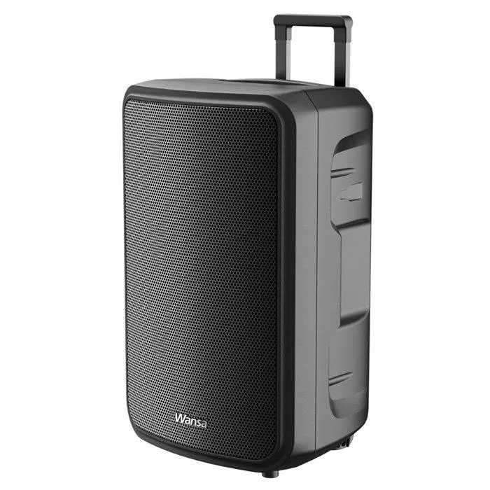 Wansa Solo-12” Pro Trolley Speaker, 60W - Black