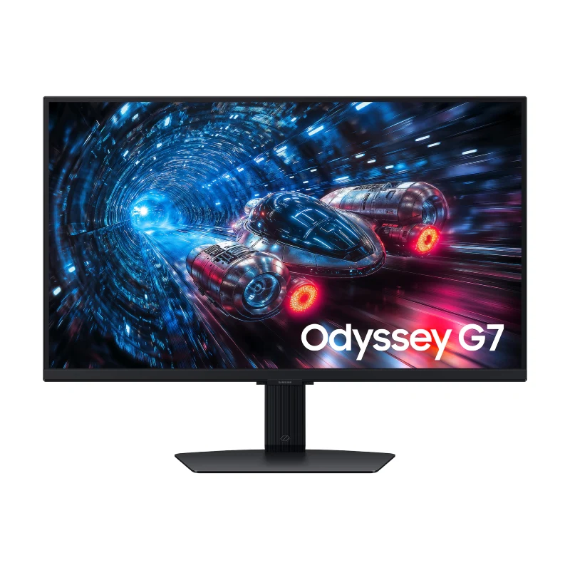 شاشة ألعاب سامسونج حجم 27 بوصة أوديسي G7 G70F - حجم 27.0 بوصة / 1 مللي ثانية / حتى 360 هرتز / HDMI / DisplayPort / أسود