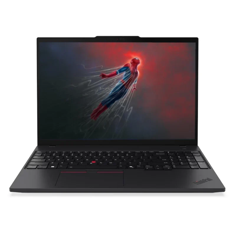 لابتوب لينوفو ثينك باد T16 الجيل الخامس كوبايلوت+ PC، مقاس 16.0 بوصة WUXGA، معالج ألترا 5 325، ذاكرة وصول عشوائي 16 جيجابايت، قرص حالة صلبة NVMe M.2 بسعة 512 جيجابايت، حتى 47 TOPS، ضمان 3 سنوات، عربي/إنجليزي، باللون الأسود