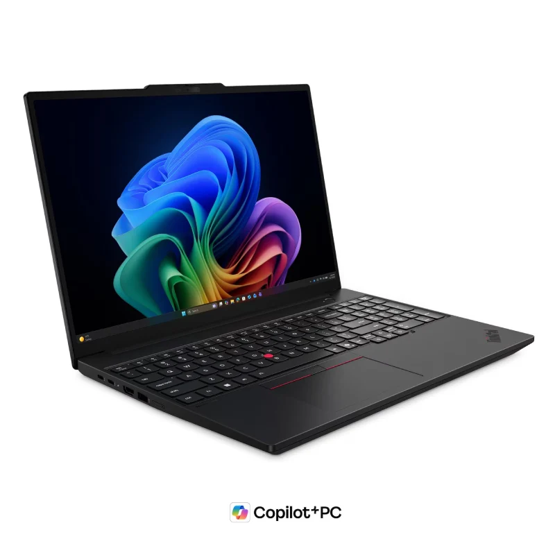 لابتوب لينوفو ثينك باد T16 الجيل الخامس كوبايلوت+ PC، مقاس 16.0 بوصة WUXGA، معالج ألترا 5 325، ذاكرة وصول عشوائي 16 جيجابايت، قرص حالة صلبة NVMe M.2 بسعة 512 جيجابايت، حتى 47 TOPS، ضمان 3 سنوات، عربي/إنجليزي، باللون الأسود
