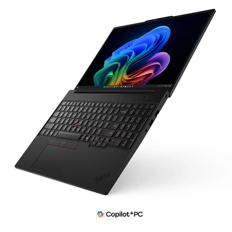 لابتوب لينوفو ثينك باد T16 الجيل الخامس كوبايلوت+ PC، مقاس 16.0 بوصة WUXGA، معالج ألترا 5 325، ذاكرة وصول عشوائي 16 جيجابايت، قرص حالة صلبة NVMe M.2 بسعة 512 جيجابايت، حتى 47 TOPS، ضمان 3 سنوات، عربي/إنجليزي، باللون الأسود