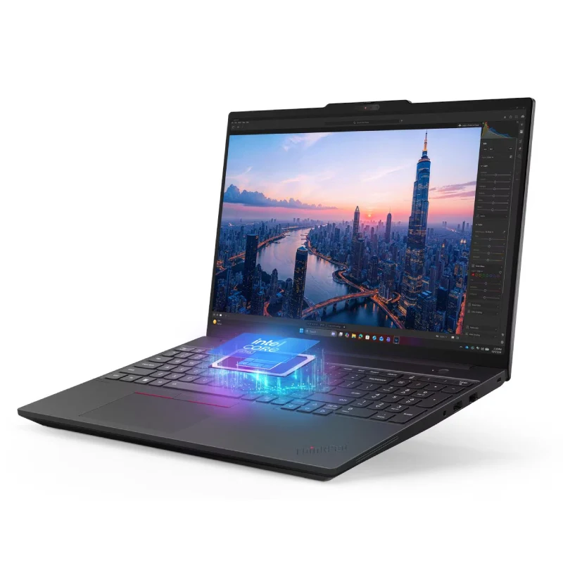 لابتوب لينوفو ثينك باد T16 الجيل الخامس كوبايلوت+ PC، مقاس 16.0 بوصة WUXGA، معالج ألترا 5 325، ذاكرة وصول عشوائي 16 جيجابايت، قرص حالة صلبة NVMe M.2 بسعة 512 جيجابايت، حتى 47 TOPS، ضمان 3 سنوات، عربي/إنجليزي، باللون الأسود