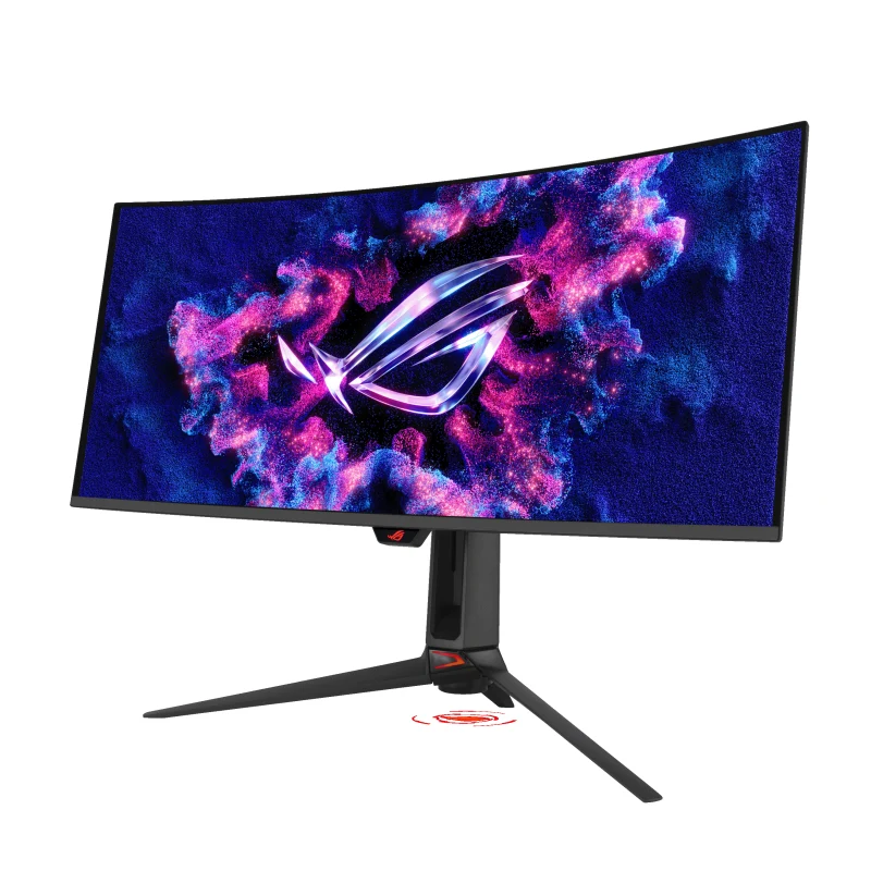 شاشة ألعاب أسوس آر أو جي سويفت OLED PG34WCDN، مقاس 34 بوصة، WQHD، تردد تحديث يصل إلى 360 هرتز، زمن استجابة 0.03 مللي ثانية، HDMI 2.1، ديسبلاي بورت 2.1