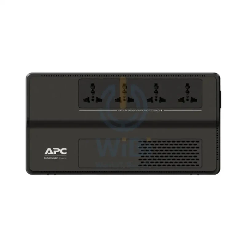 مزود طاقة غير منقطع إيه بي سي إيزي UPS BV ‏650VA - 375 واط / 650 فولت أمبير / تفاعلي مع خط الكهرباء / أسود - BV650I-MSX