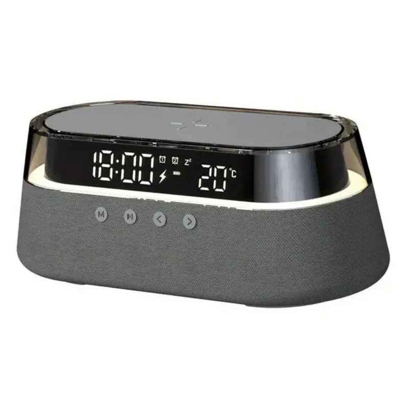 EQ S39 Multifunctional Clock Radio - Grey