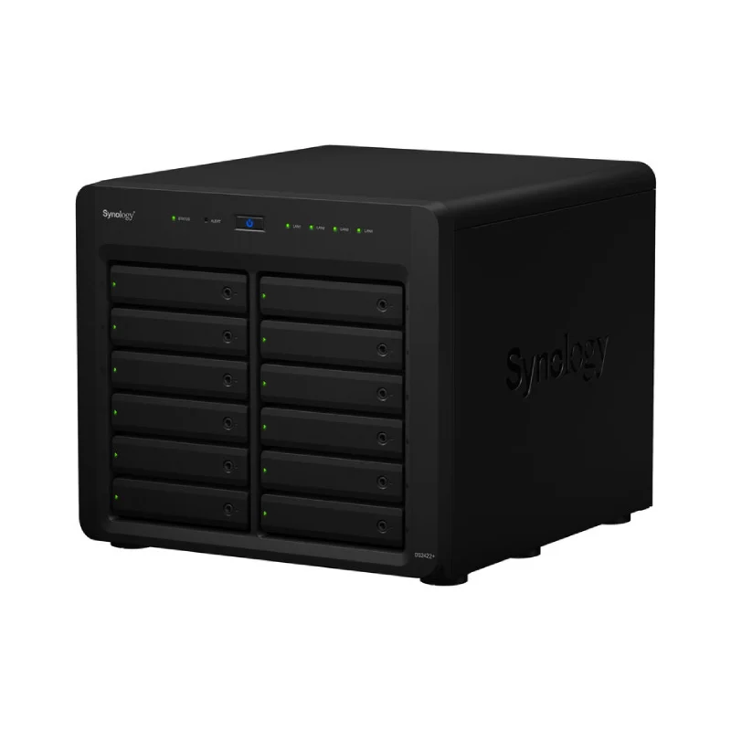 جهاز تخزين شبكي سينولوجي ديسك ستيشن DS2422+ - SATA / 12 فتحة أقراص / USB / LAN / مكتبي