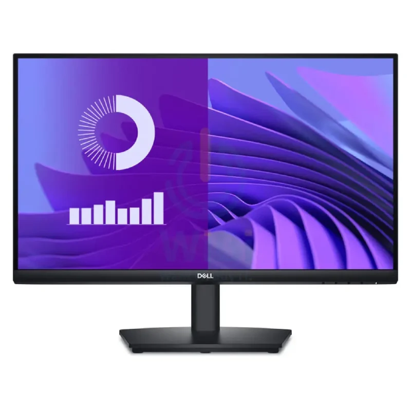 شاشة ديل E2425HSM - حجم 23.8 بوصة FHD / زمن استجابة 5 مللي ثانية / HDMI/D-Sub/DisplayPort / مكبر صوت / حامل قابل للتعديل