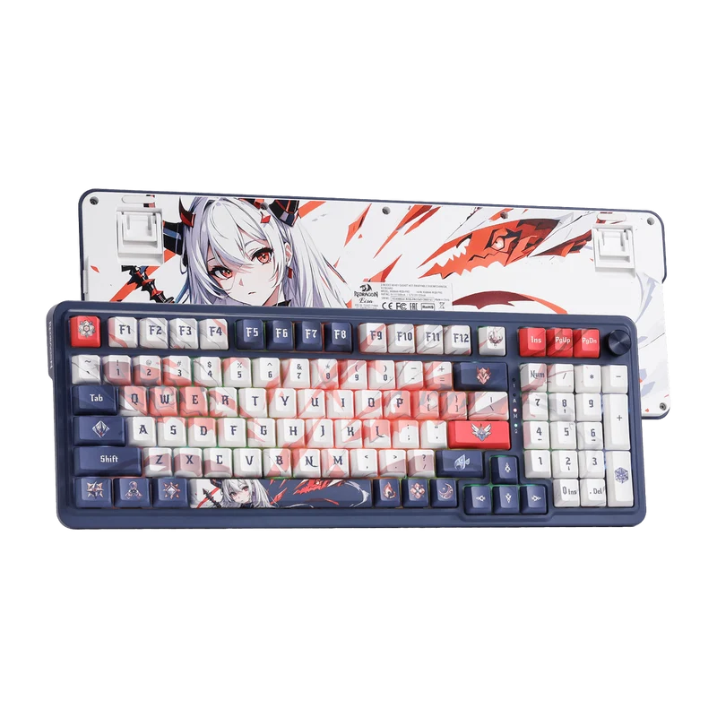 EISA K686 PRO SE Keyboard & K1NG M916 PRO (1K Hz) Mouse Anime Combo