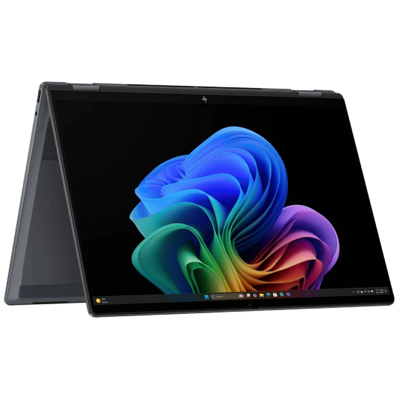 لابتوب إتش بي أومني بوك X فليب للجيل التالي AI PC، مقاس 16.0 بوصة 2K متعدد اللمس، معالج ألترا 7 256V، ذاكرة وصول عشوائي 16 جيجابايت، قرص حالة صلبة NVMe M.2 بسعة 1 تيرابايت، ويندوز 11 هوم، 16-AS0023DX، ضمان سنة واحدة، مفاتيح إنجليزية