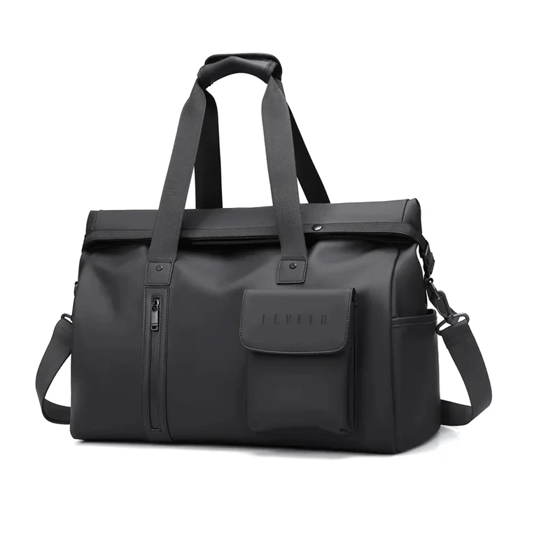 Levelo Monaco Travel Duffle Bag - Black