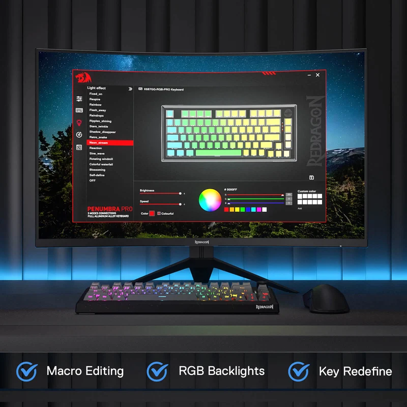 PENUMBRA K687 PRO (CNC Aluminum Gaming Keyboard)