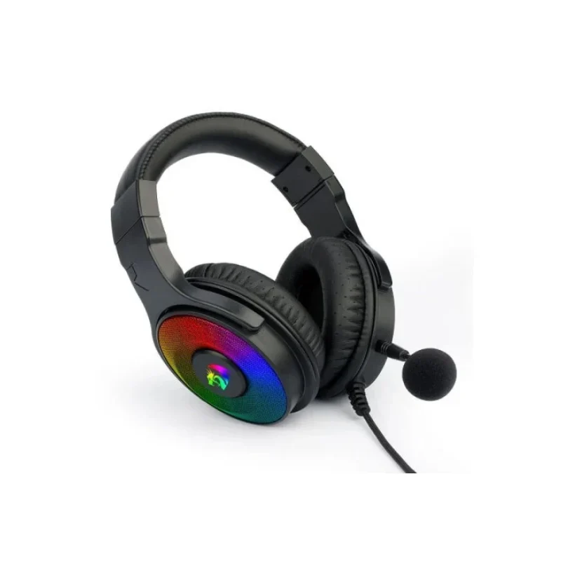 سماعة رأس ألعاب ريدراجون H350 باندورا RGB سلكية سوداء + وسادة ماوس ألعاب هايبر إكس بالس فاير مات بحجم متوسط + ماوس ألعاب هايبر إكس بالس فاير هيست 2 ميني لاسلكي + لوحة مفاتيح ألعاب ستيل سيريز أبيكس 5 ميكانيكية هجينة، باللون الأسود، عرض باقة