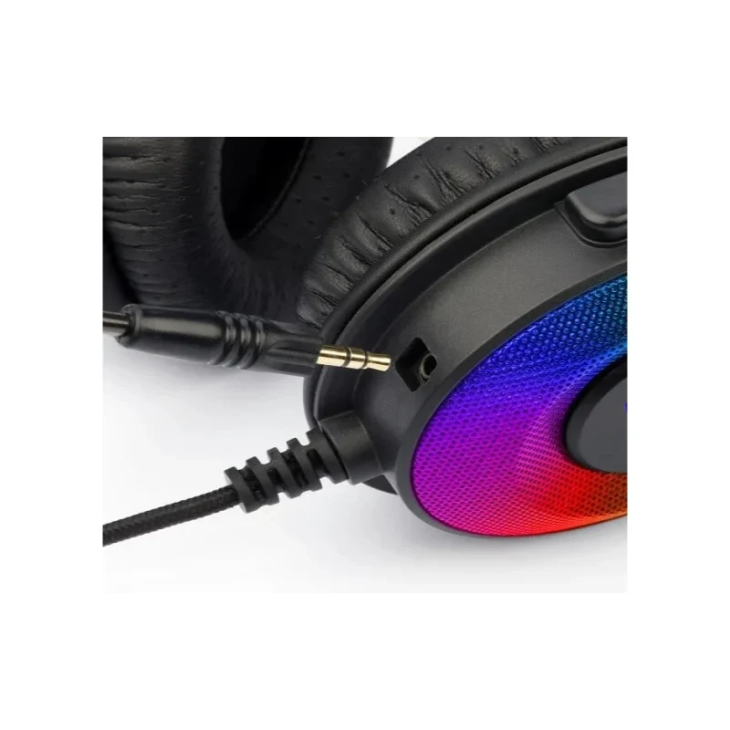 سماعة رأس ألعاب ريدراجون H350 باندورا RGB سلكية سوداء + وسادة ماوس ألعاب هايبر إكس بالس فاير مات بحجم متوسط + ماوس ألعاب هايبر إكس بالس فاير هيست 2 ميني لاسلكي + لوحة مفاتيح ألعاب ستيل سيريز أبيكس 5 ميكانيكية هجينة، باللون الأسود، عرض باقة
