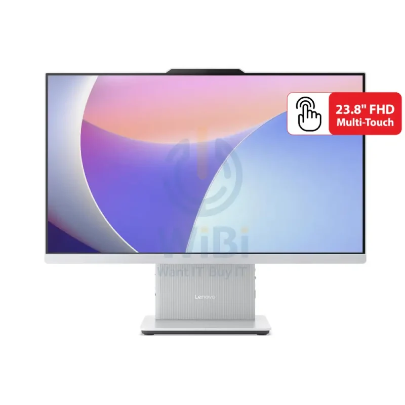 كمبيوتر مكتبي لينوفو آيديا سنتر الجيل 9 الكل في واحد، i7، ذاكرة وصول عشوائي 16 جيجابايت، قرص NVMe M.2 SSD بسعة 1 تيرابايت، مقاس 23.8 بوصة، FHD، متعدد اللمس، ضمان سنة واحدة، إنجليزي/عربي، رمادي سحابي