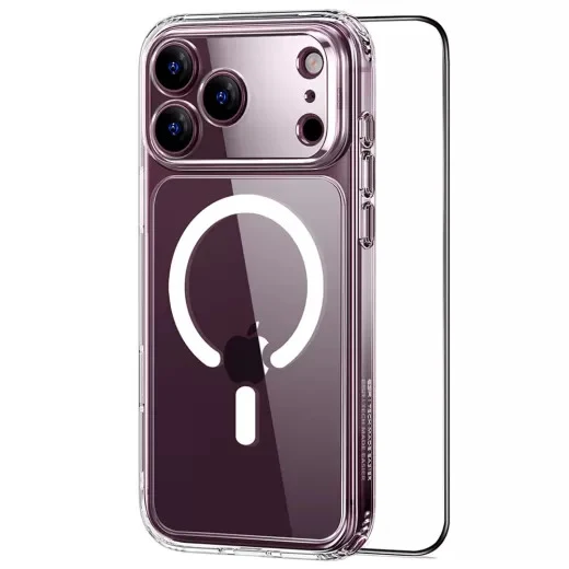 ESR Classic Hybrid Magnetic Case (Camera Control) + Screen Protector Set For Apple iPhone 18 Pro Max / Apple iPhone 17 Pro Max