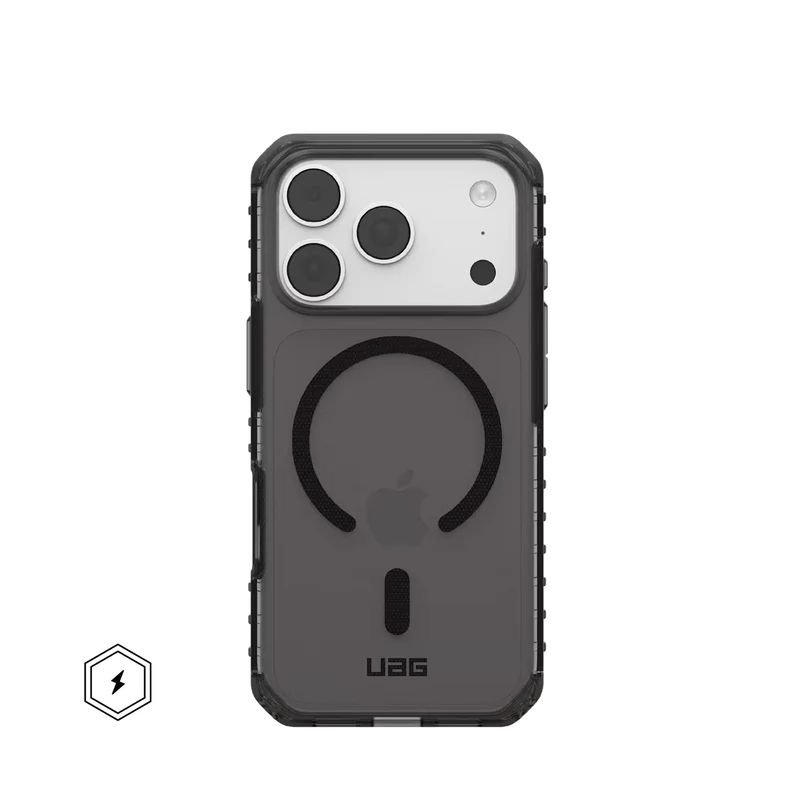 UAG Plyo LT Magsafe Case for Apple iPhone 18 Pro / Apple iPhone 17 Pro - Ash/Black