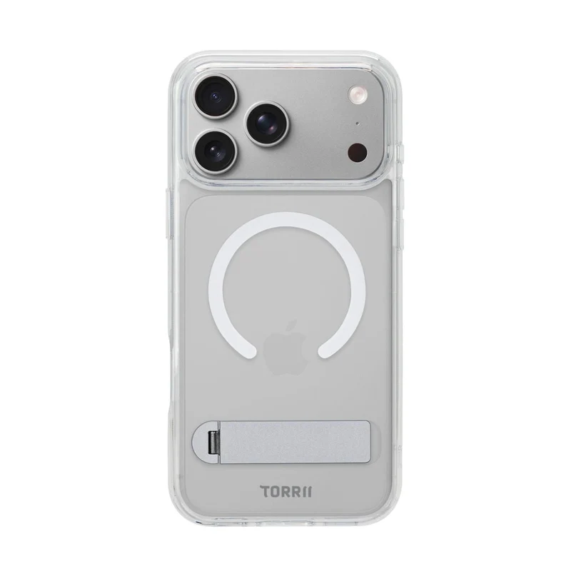 Torrii Torero Magsafe and Stand Cover for Apple iPhone 18 Pro Max - Clear