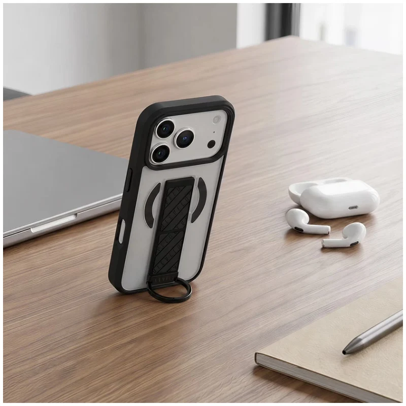 Levelo Morphix Clara MagSafe Case For Apple iPhone 18 Pro Max - Black