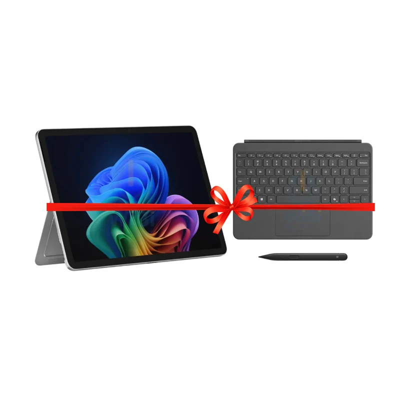 Microsoft Surface Pro 12 Copilot+ PC - 12.0" Touch / Snapdragon X Plus / 16GB / 256GB SSD / Win 11 Pro + Surface Pro 12" Keyboard Cover with Slim Pen 2 - Bundle Offer