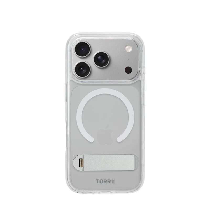 Torrii Torero Magsafe and Stand Cover for Apple iPhone 18 Pro - Clear