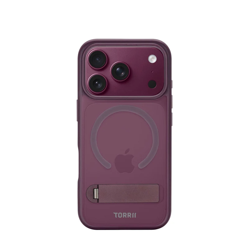 Torrii Torero Magsafe and Stand Cover for Apple iPhone 18 Pro - Cherry