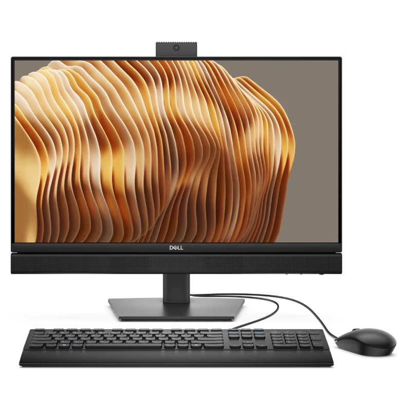 كمبيوتر مكتبي ديل برو QC24250 الكل في واحد، مقاس 24 بوصة، معالج ألترا 7 265، ذاكرة وصول عشوائي 16 جيجابايت، قرص حالة صلبة NVMe M.2 بسعة 512 جيجابايت، شاشة لمس مقاس 23.8 بوصة FHD، ضمان سنة واحدة