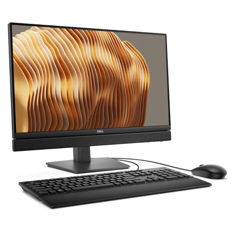 كمبيوتر مكتبي ديل برو QC24250 الكل في واحد، مقاس 24 بوصة، معالج ألترا 7 265، ذاكرة وصول عشوائي 16 جيجابايت، قرص حالة صلبة NVMe M.2 بسعة 512 جيجابايت، شاشة لمس مقاس 23.8 بوصة FHD، ضمان سنة واحدة
