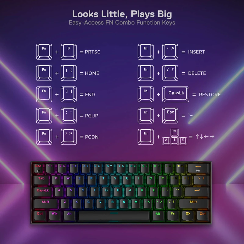 DRACONIC K530 PRO (Brown Switches)