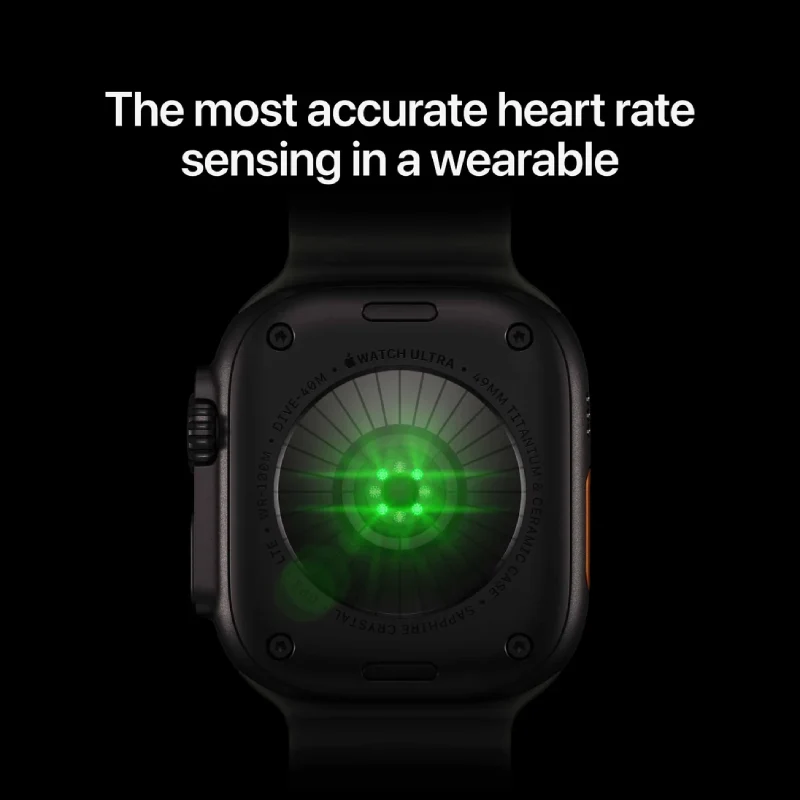 Apple Watch Ultra 4 - LTPO OLED / 64GB / 49mm / Bluetooth / Wi-Fi / Cellular / Large / Natural Titanium Case with Desert Alpine Loop
