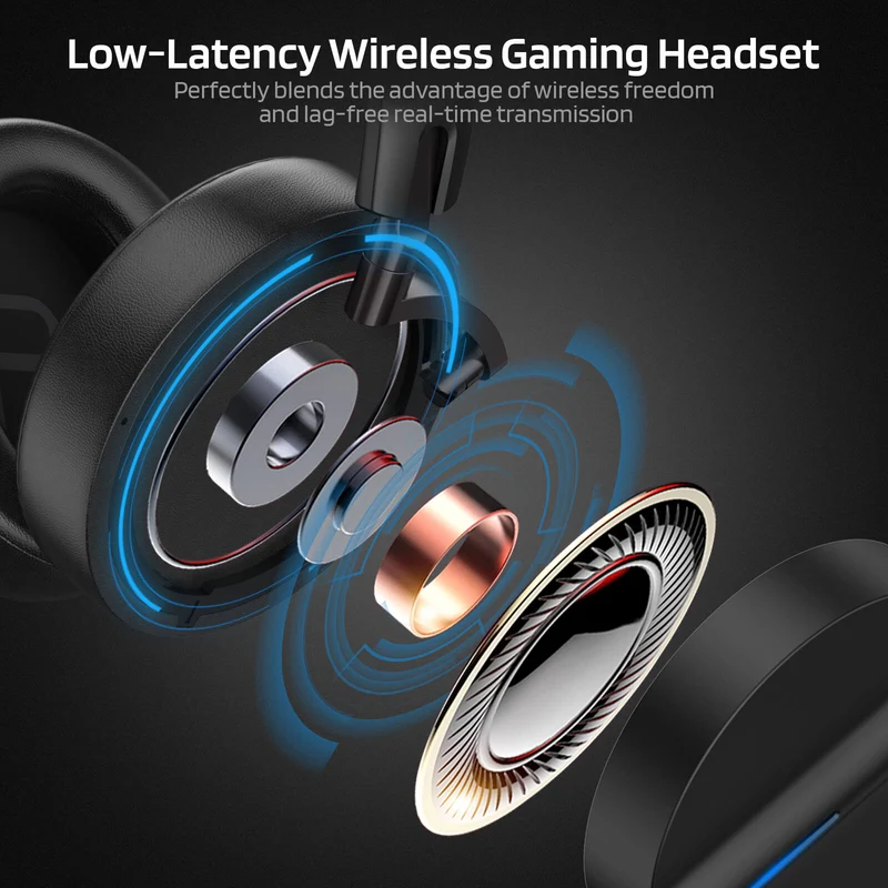 Redragon x LTC 2.4GHz/BT Wireless Headphones with Mic