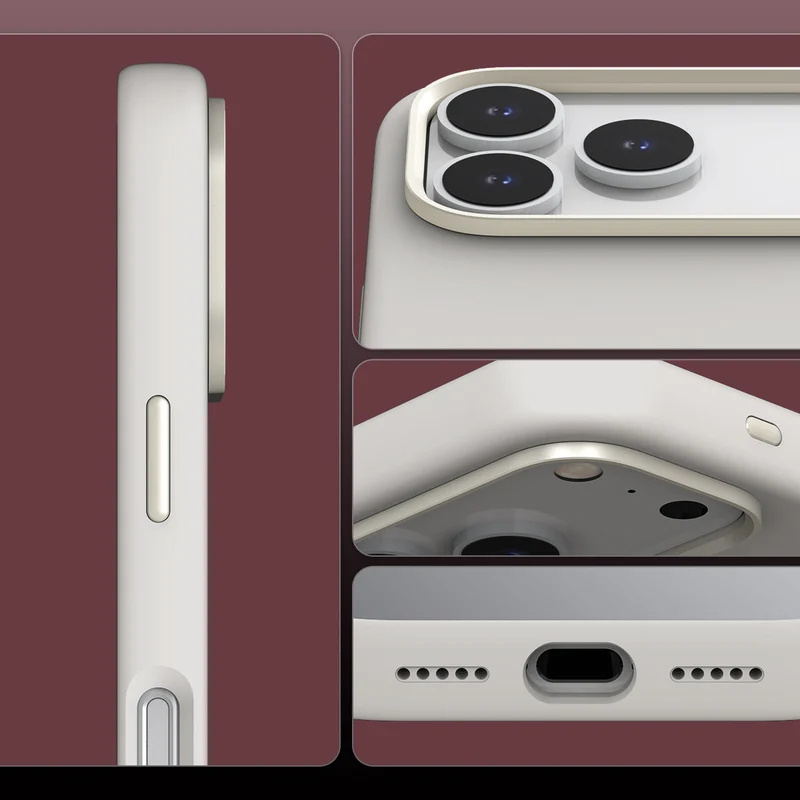 Araree Typo Skin Magsafe Cover for Apple iPhone 18 Pro/Apple iPhone17 Pro - White