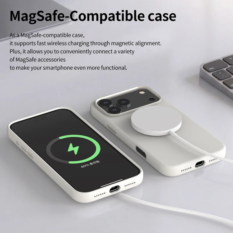 Araree Typo Skin Magsafe Cover For Apple iPhone 18 Pro Max/Apple iPhone 17 Pro Max - White