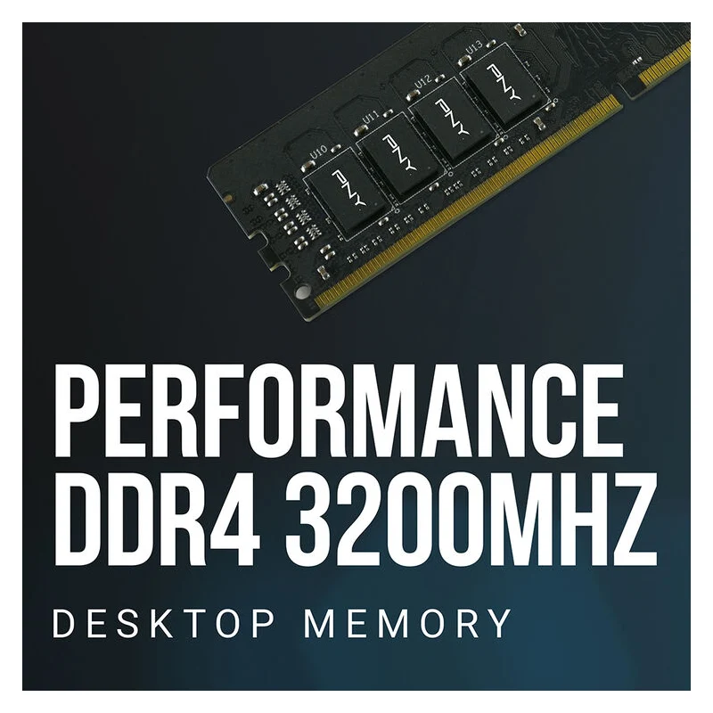 ذاكرة وصول عشوائي للكمبيوتر المكتبي بي إن واي، بسعة 8 جيجابايت، DDR4، بتردد 3200 ميجاهرتز