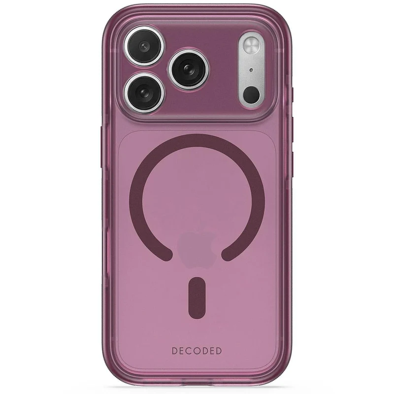 Decoded DropTec Transparent Backcover Case For iPhone 18 Pro Max / Apple iPhone 17 Pro Max - Frosted Sage