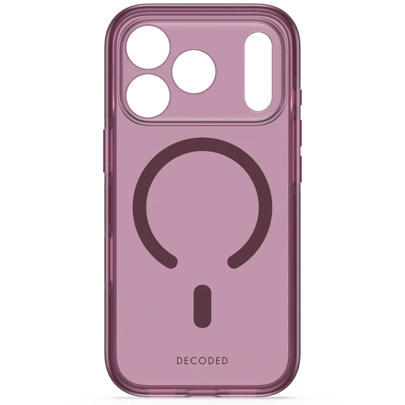 Decoded DropTec Transparent Backcover Case For iPhone 18 Pro Max / Apple iPhone 17 Pro Max - Frosted Sage