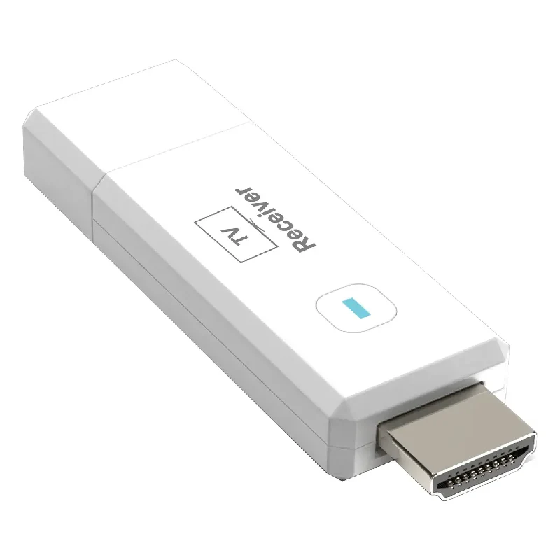 محول عرض لاسلكي باورولوجي إيروما من USB-C إلى HDMI - أبيض