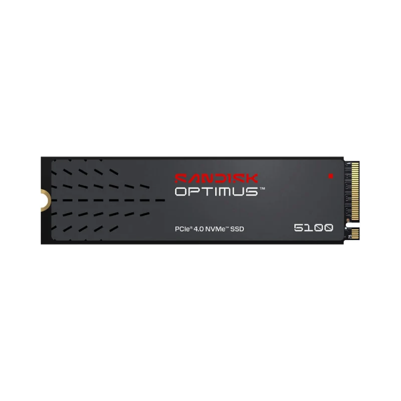 محرك أقراص صلبة سانديسك أوبتيموس 5100 NVMe، سعة 1 تيرابايت / سرعة 7100 ميجابايت/ثانية / PCIe 4.0 x4