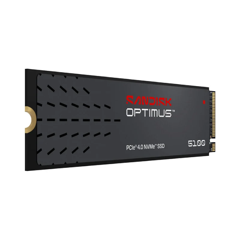محرك أقراص صلبة سانديسك أوبتيموس 5100 NVMe، سعة 1 تيرابايت / سرعة 7100 ميجابايت/ثانية / PCIe 4.0 x4
