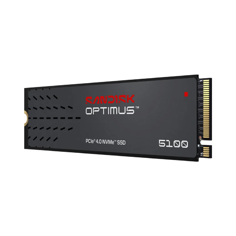 محرك أقراص صلبة سانديسك أوبتيموس 5100 NVMe، سعة 1 تيرابايت / سرعة 7100 ميجابايت/ثانية / PCIe 4.0 x4