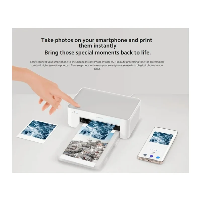 Xiaomi Instant Photo Printer 1S Set EU - White