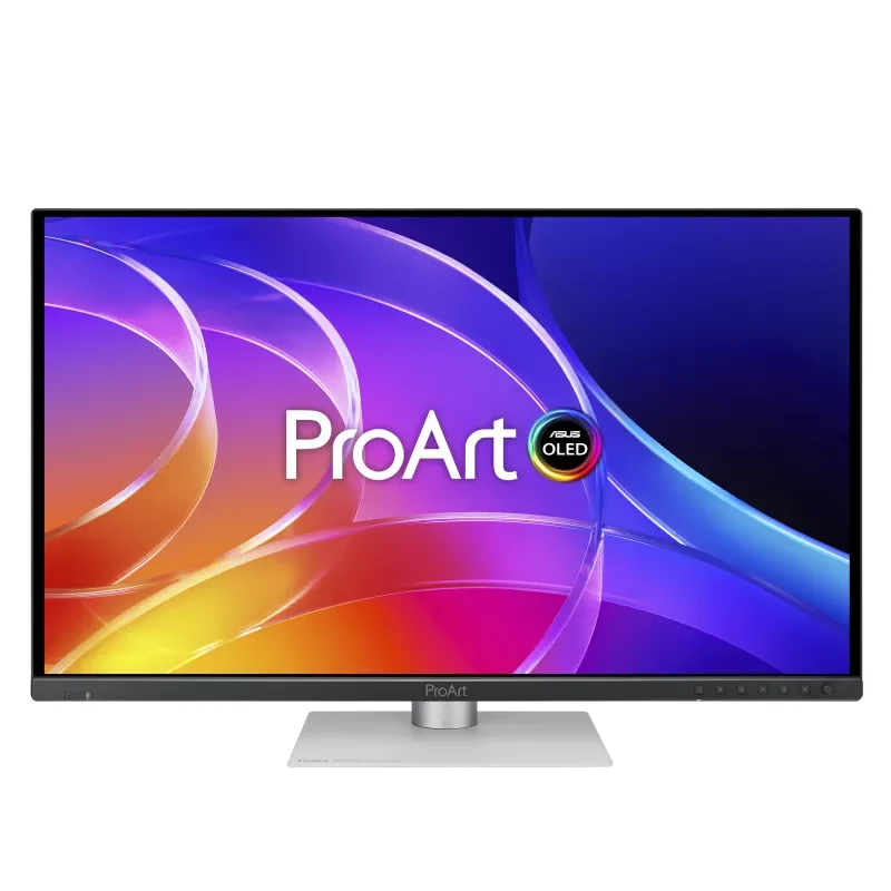 شاشة احترافية أسوس PA279CDV برو آرت ديسبلاي - حجم 27 بوصة OLED / زمن استجابة 0.1 مللي ثانية / 120 هرتز / USB / HDMI 2.1 / DisplayPort 1.4 / ضمان 3 سنوات