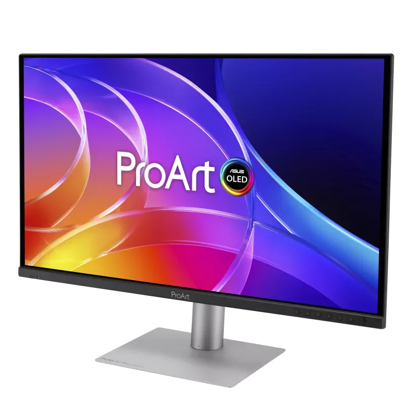 شاشة احترافية أسوس PA279CDV برو آرت ديسبلاي - حجم 27 بوصة OLED / زمن استجابة 0.1 مللي ثانية / 120 هرتز / USB / HDMI 2.1 / DisplayPort 1.4 / ضمان 3 سنوات