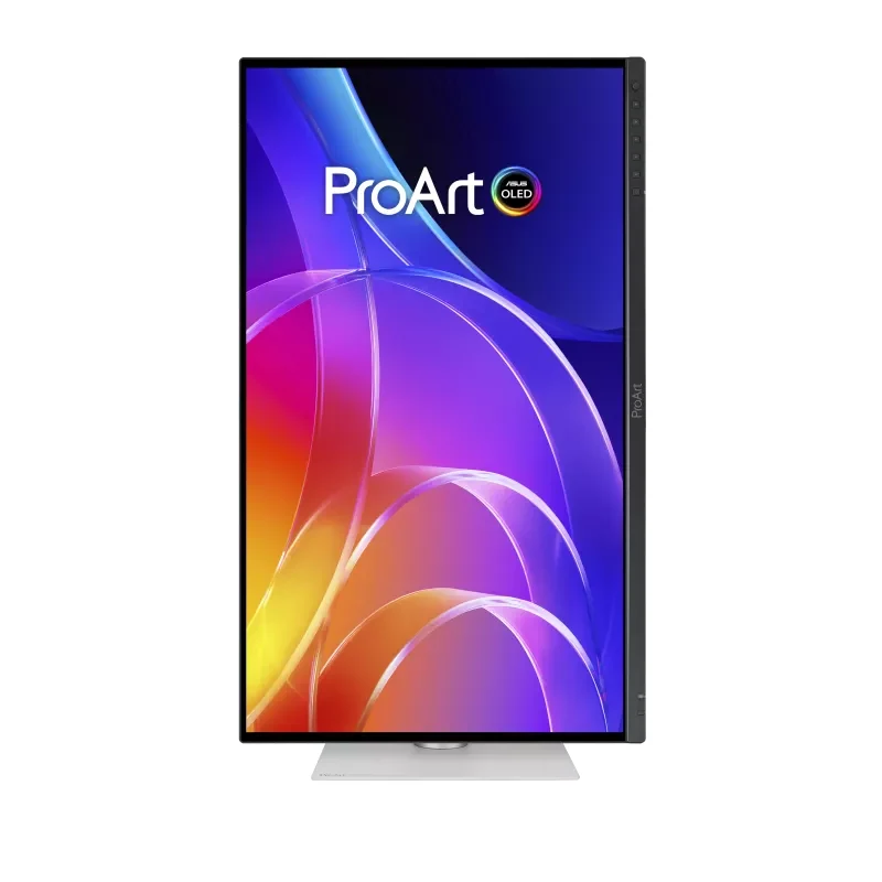 شاشة احترافية أسوس PA279CDV برو آرت ديسبلاي - حجم 27 بوصة OLED / زمن استجابة 0.1 مللي ثانية / 120 هرتز / USB / HDMI 2.1 / DisplayPort 1.4 / ضمان 3 سنوات