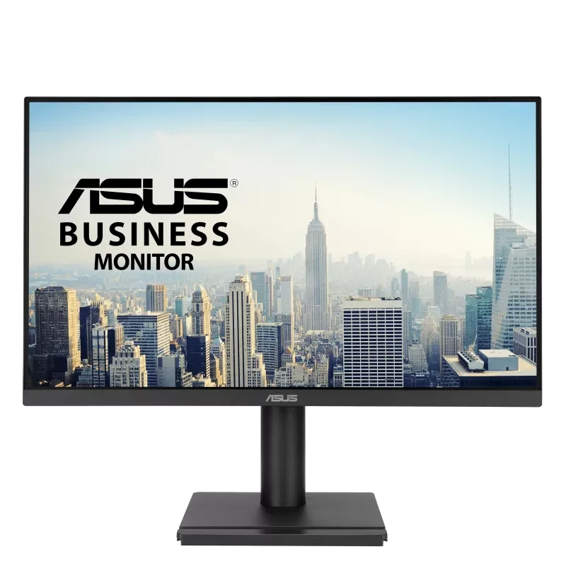 شاشة أعمال أسوس VA249QGS - حجم 24 بوصة Full HD / زمن استجابة 1 مللي ثانية MPRT / 120 هرتز / USB 3.2 جيل 1 Type-A / HDMI 1.4 / DisplayPort 1.2 / VGA / ضمان 3 سنوات