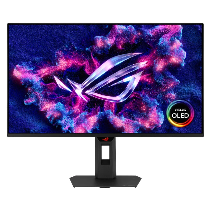 شاشة ألعاب أسوس آر أو جي ستريكس XG27UQDMS OLED، مقاس 27 بوصة، QD-OLED، تردد تحديث 240 هرتز، زمن استجابة 0.03 مللي ثانية، HDMI 2.1، ديسبلاي بورت 1.4، يو إس بي-A 3.2 الجيل الأول، ضمان 3 سنوات