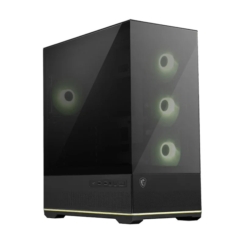 كمبيوتر ألعاب إم إس آي - معالج إنتل كور i5-14400F / لوحة أم H610M-E DDR5 / ذاكرة وصول عشوائي 16 جيجابايت DDR5 / محرك أقراص صلبة SSD بسعة 1 تيرابايت (NVMe M.2 SSD) / بطاقة رسومات إنفيديا جي فورس RTX 5050 سعة 8 جيجابايت / ويندوز 11 برو / مزود طاقة 750 واط