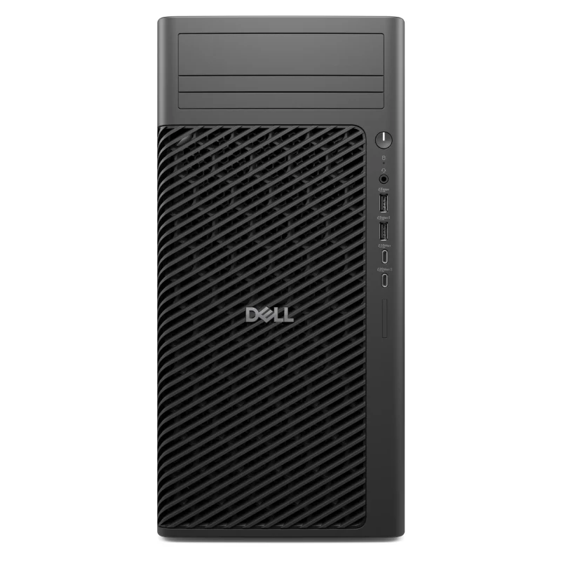 كمبيوتر ديل برو ماكس تاور T2 FCT2250 - ألترا 9 285 / 64 جيجابايت / 2 تيرابايت (محرك أقراص صلبة SSD بتقنية NVMe M.2) + 2 تيرابايت (محرك أقراص صلبة SSD بتقنية NVMe M.2) / DOS (بدون نظام تشغيل) / كرت شاشة RTX 5060 بسعة 8 جيجابايت DDR7 / ضمان 3 سنوات