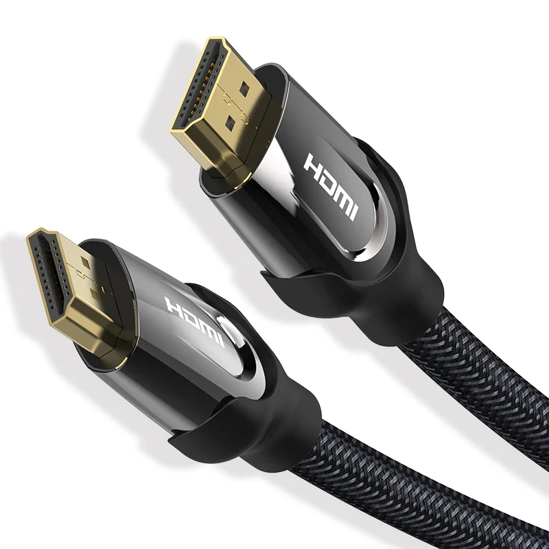 كابل HDMI فينشن مضفر بالنايلون - 4K / 15 متر / أسود